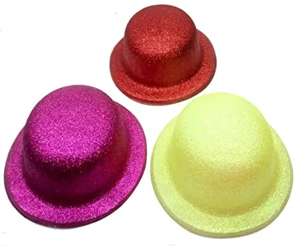 Birthday Glitter Hat Caps