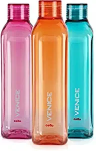 Cello Plastic Venice Fridge Water Bottle 1000 ml