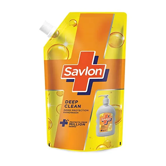 Savlon Deep Clean Liquid Handwash Refill Pouch, 725ml (725X2)