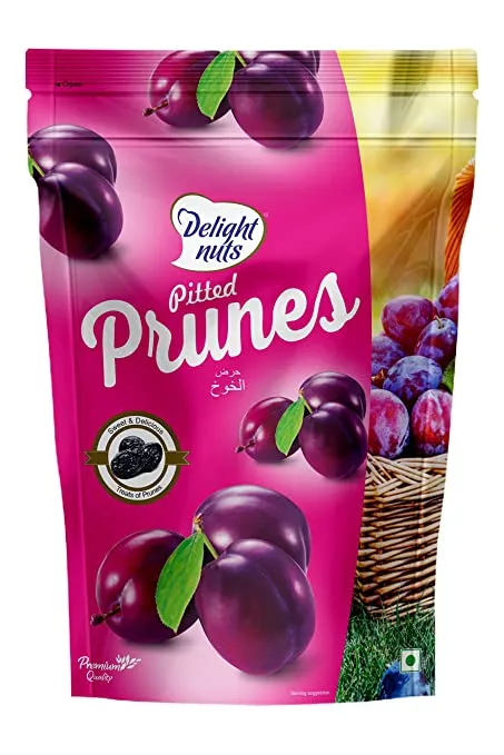 Delight Nuts Pitted Prunes, 200g