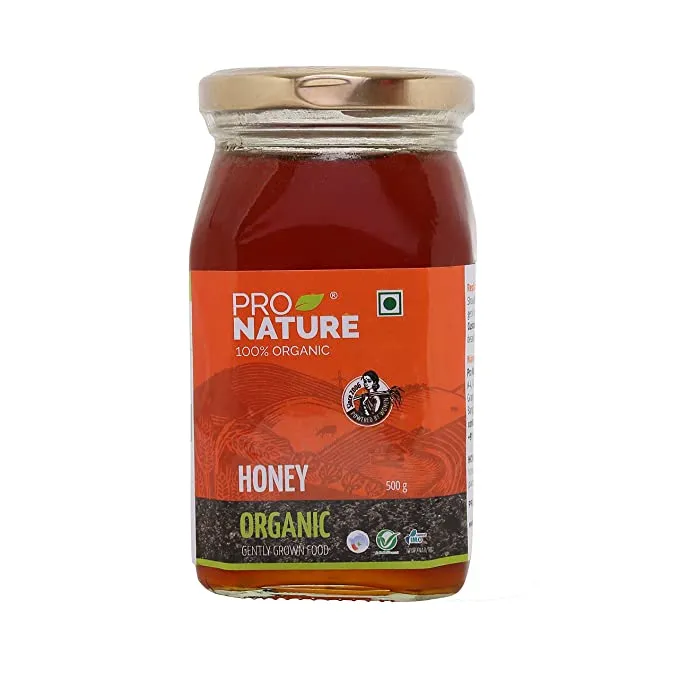 Raw Pro Nature 100% Organic Honey, 500g