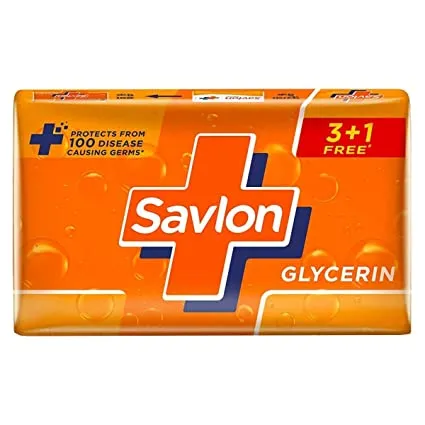 Savlon Glycerin Soap 75gm (Buy 3Get 1 free)