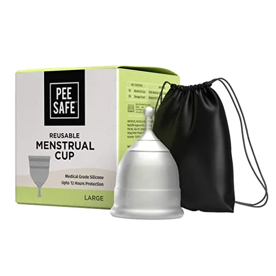 Pee Safe Menstrual Cups For Women Large Size