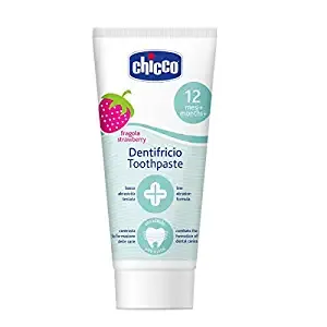 Chicco Toothpaste, Strawberry Flavour 50gm