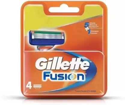 Gillette 16284 Fusion Manual Refill Cartridges 4n