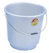 Regular Bucket With Steel Handle