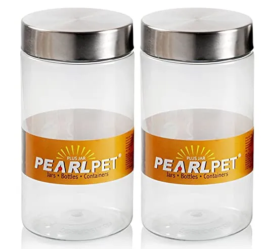 PEARLPET JAR METAL (2 1400ML)
