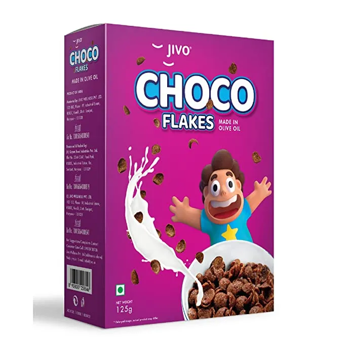 Jivo Choco Flakes Breakfast Cereal 375gm