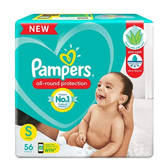 Pampers All round Protection Pants S 56 Count