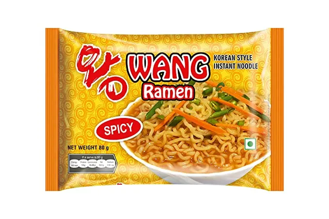 Wang Ramen Korean Style Spicy Instant Noodles 80 g