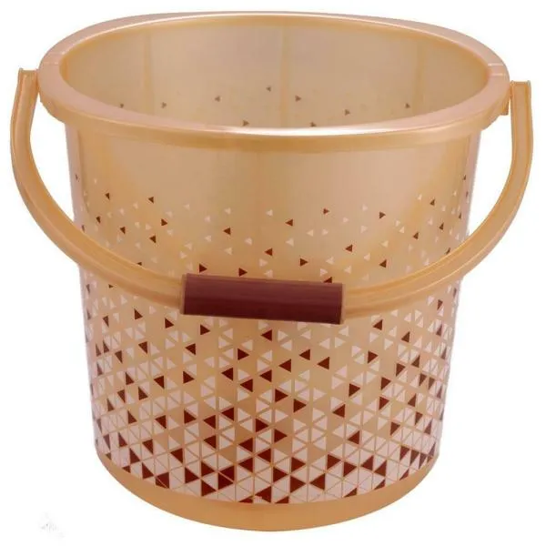 Polyset Tulip Tint Brown Plastic Bucket 18 L