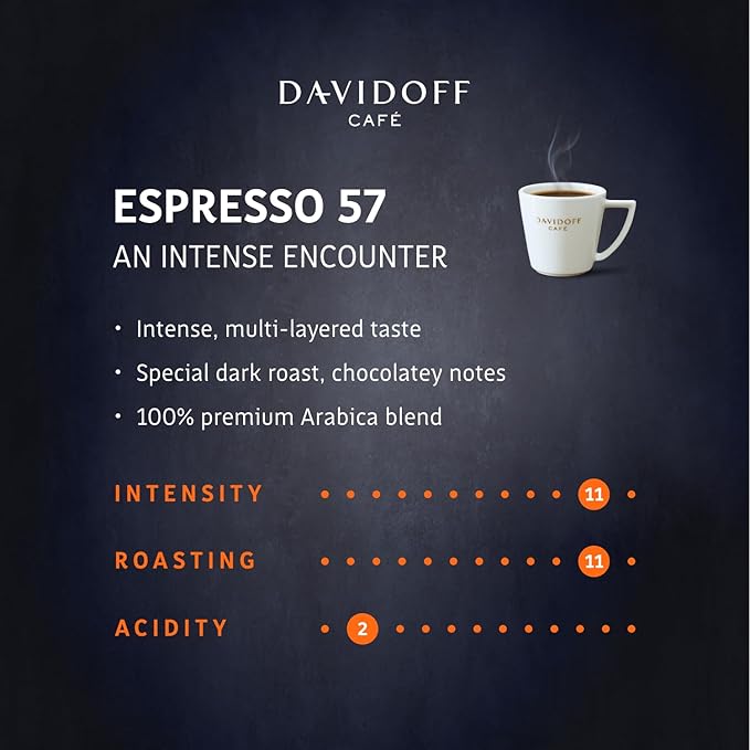 DAVIDOFF ESPRESSO 57 DARK & CHOCOLATEY 100G - Image 3