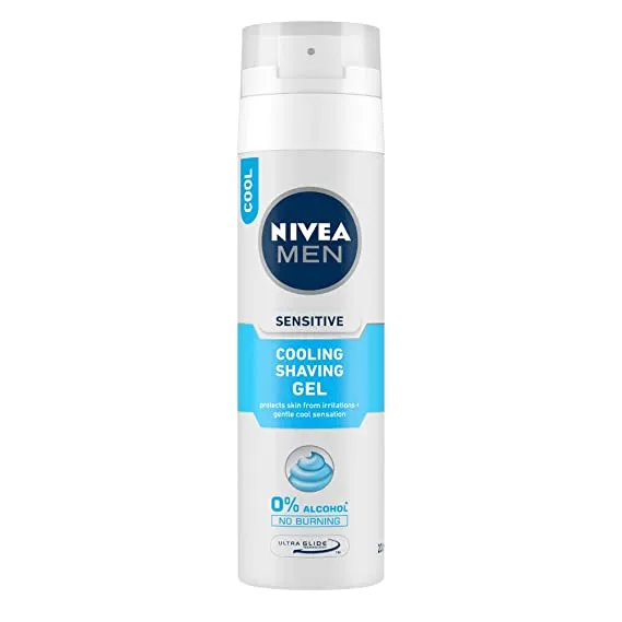 NIVEA MEN Shaving Sensitive Cooling Shaving Gel 200ml
