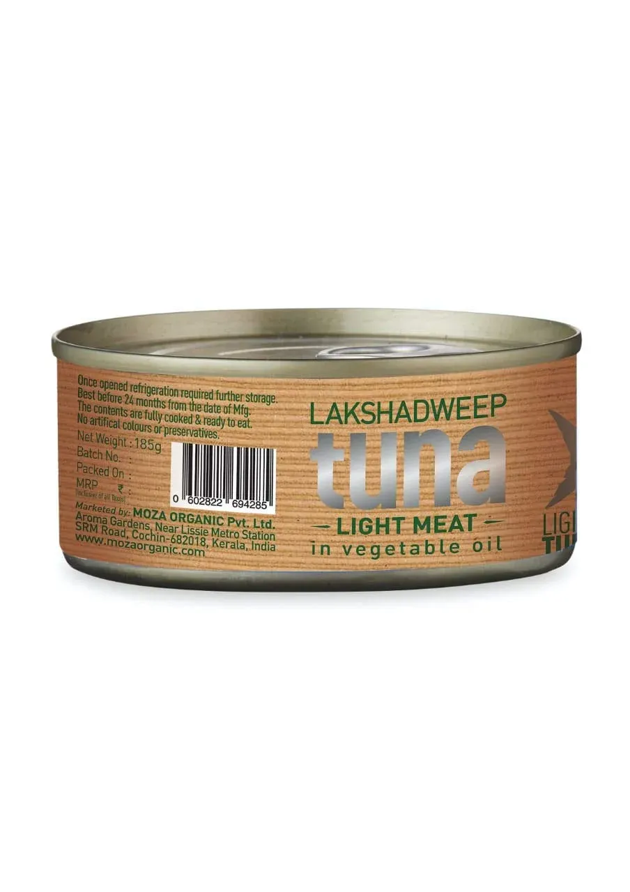 Lakshadweep Tuna Light Meat Moza Organic 185gm
