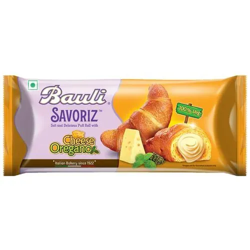 Bauli Savoriz Puffed Roll With Cheese Oregano 52 g