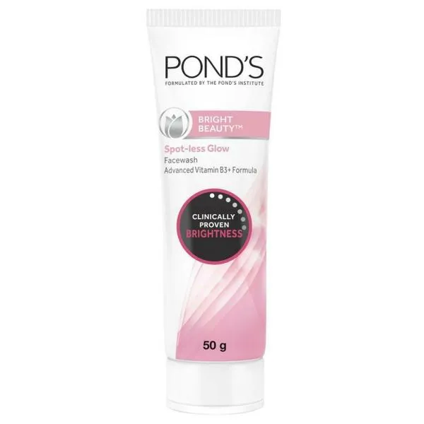 Ponds Bright Beauty Spot less Glow Face Wash with Vitamins 50 g