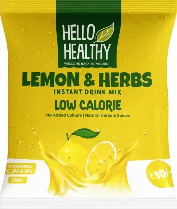 Hello Healthy Lemon & Herbs Nutrition Drink 15gm