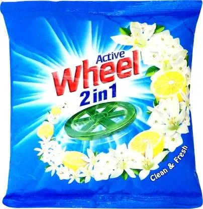Wheel Active 2 In 1 Detergent Powder 500gm