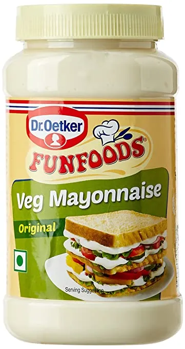 Funfoods Veg Mayonnaise Eggless, 750g
