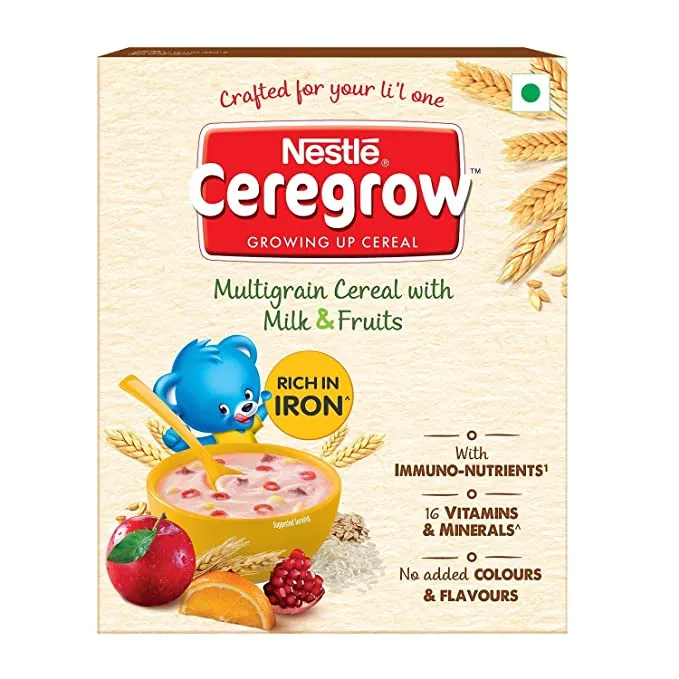 Nestle CEREGROW Fortified Multigrain Cereal 300g