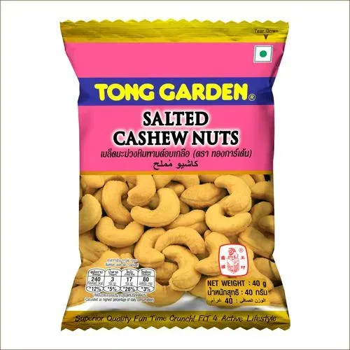 TG SALTED CASHEW NUTS 40G