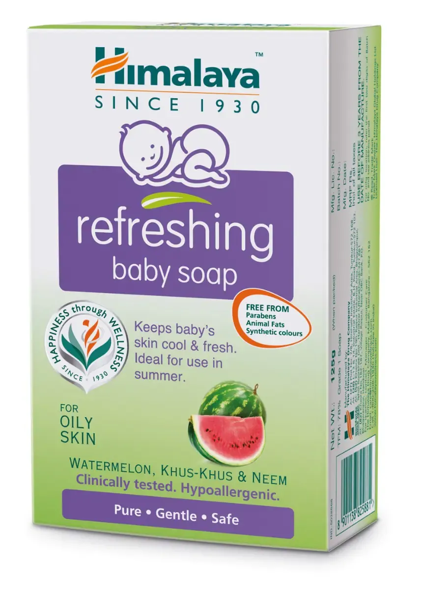 Himalaya Refreshing Baby Soap 125 gm