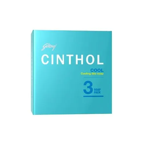 Cinthol Cool Bath Soap 100g Pack of 3