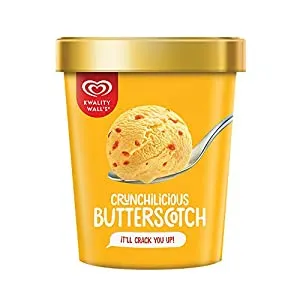 Kwality Wall’s Crunchy Butterscotch Tub 700 ml