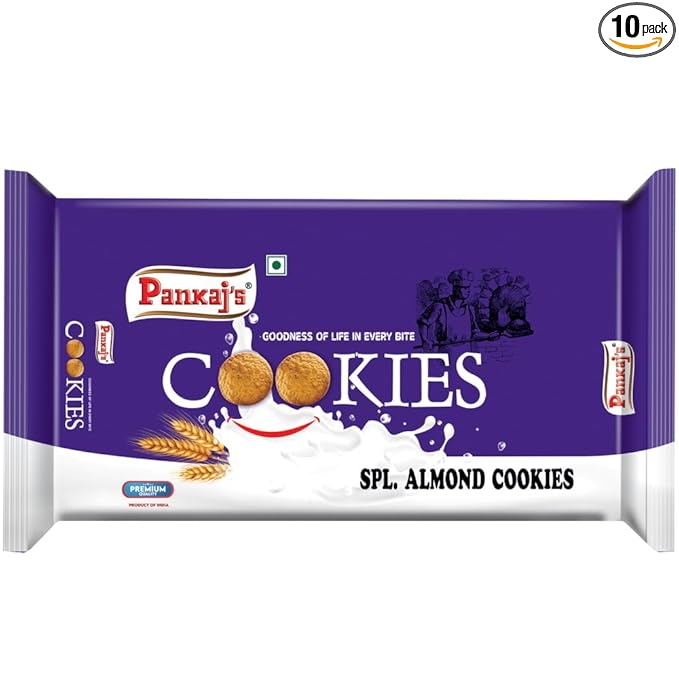 Pankaj’s Special Almond Cookies 300GM