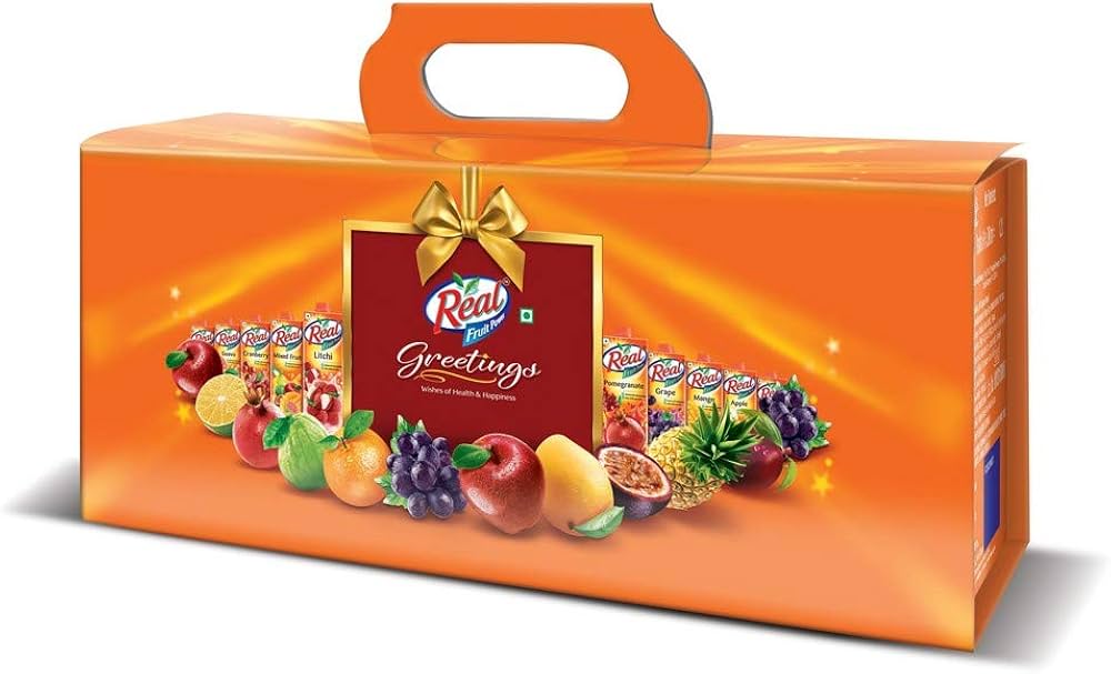 Real Greetings Juice Gift Pack 6x180ML