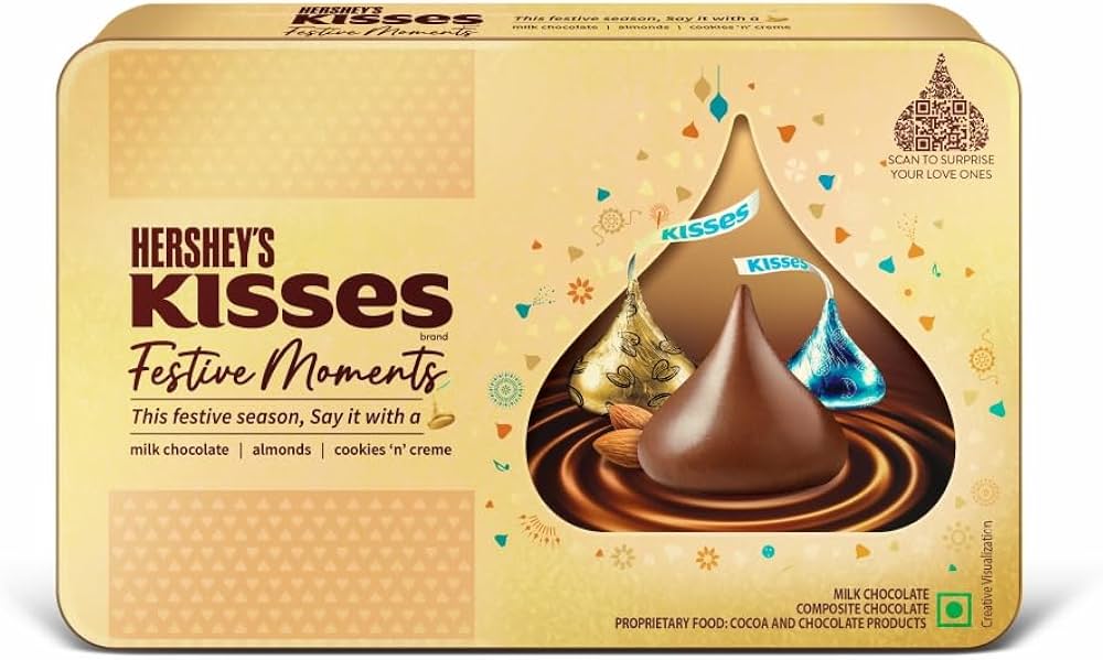 Hershey’s Kisses Festive Moments Gift Packs 171g