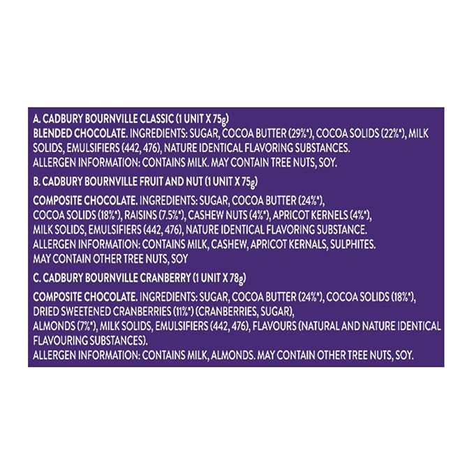 CADBURY CELEBRATIONS DARK COLLECTION 228 GM - Image 3