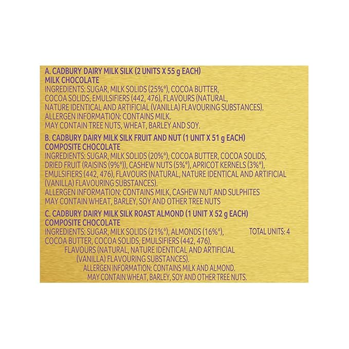 CADBURY CELEBRATIONS SILK SELECTION 213 GM - Image 2