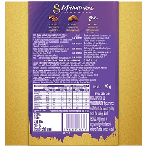 DAIRY MILK SILK MINIATURES 90 GM - Image 2