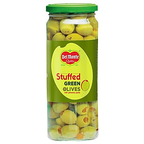Del Monte Olive Green Stuffed, 450Gm
