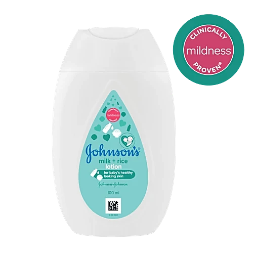 Johnson’s Baby Lotion Milk And Rice , 100Ml