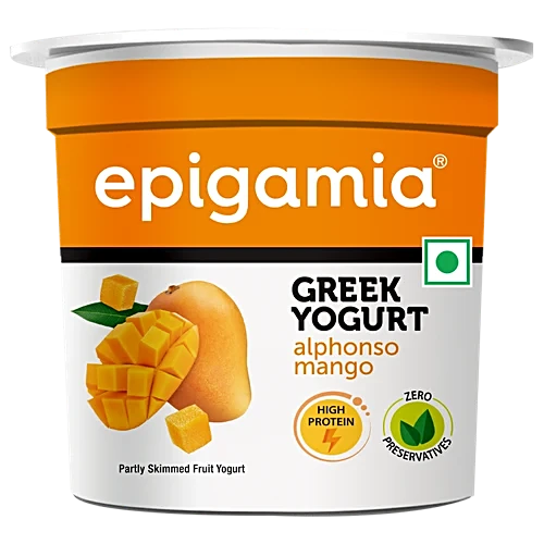 Epigamia Greek Yogurt Mango, 85Gm