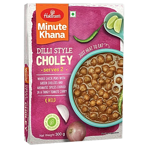 Haldiram's Ready To Eat Dilli Style Choley, 300Gm