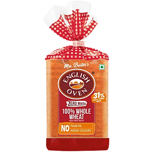 English Oven 100% Whole Wheat Bread ,400G