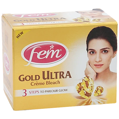 Fem Gold Ultra Creame Bleach, 10Gm
