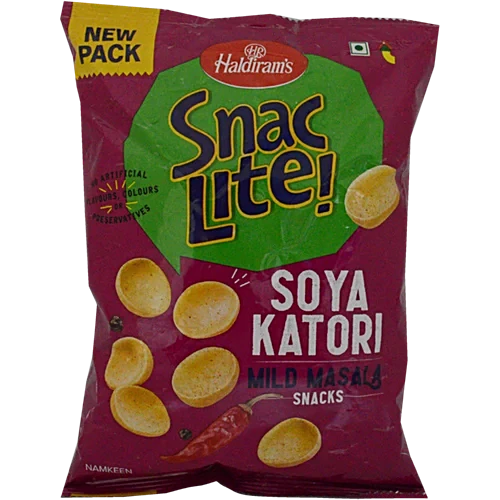 Haldiram's Namkeen Snac Lite Soya Katori, 85Gm