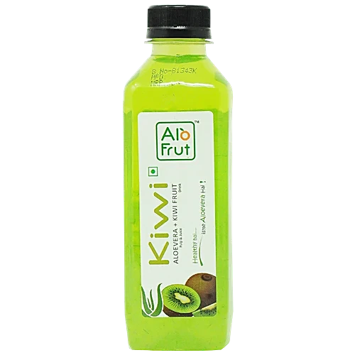 Alo Fruit Kiwi Aloevera Chunks & Juice ,300Ml