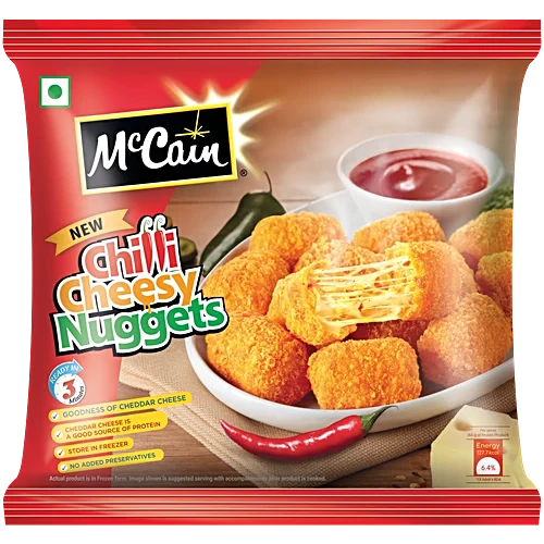 Mccain Chilly Cheesy Nuggets ,480Gm