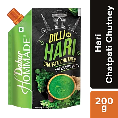 Dabur Coriander Chutney, 200Gm