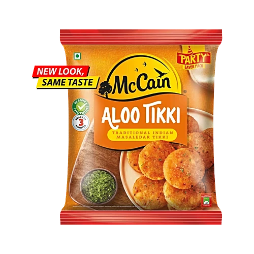 Mccain Aloo Tikki , 1.24 Kg Party Pack