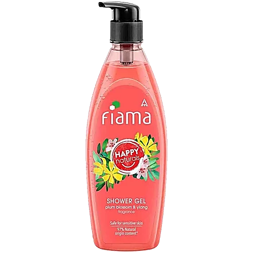 Fiama Shower Gel Plum Blossom & Ylang, Bottle 500Ml