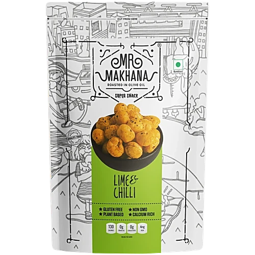 Mr Makhana Lime & Chilli ,75Gm