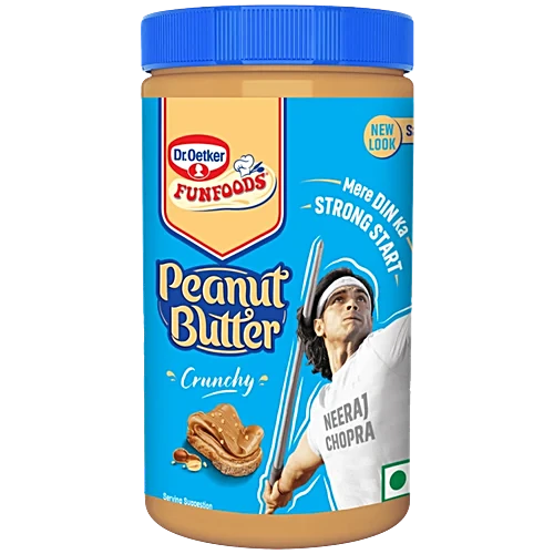 Funfood Peanut Butter -Crunchy, 750Gm