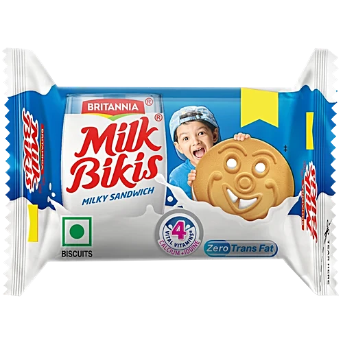Britannia Milk Bikis Biscuits, 44Gm