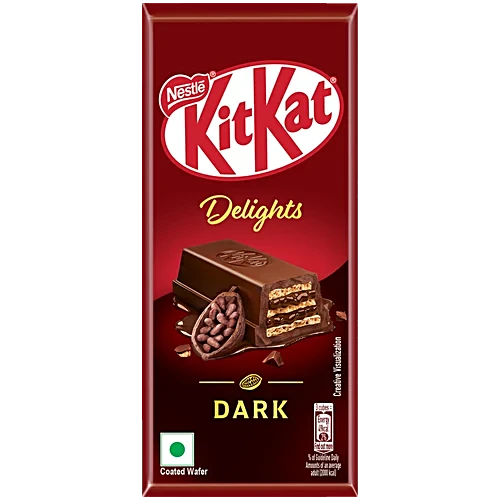 Kitkat Coated Wafer Dark Chocolate, 50Gm